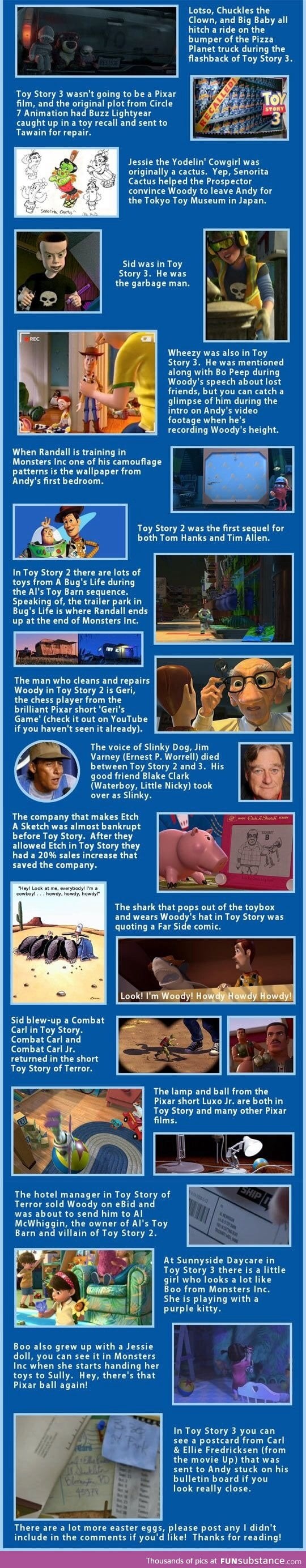 More pixar facts!