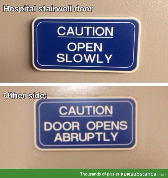 At the local hospital