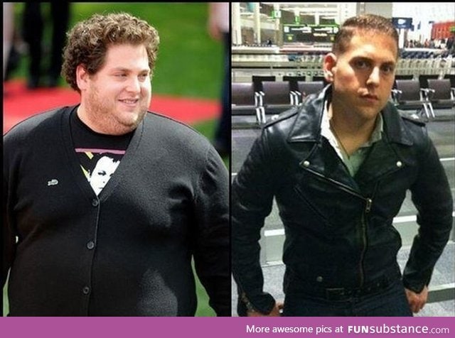 Damn Jonah Hill, you're lookin' good