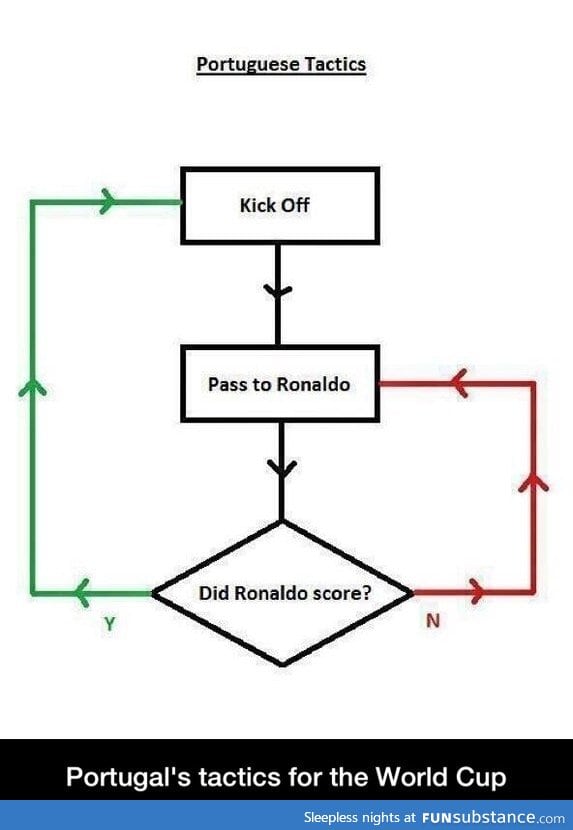 Portugal's world cup tactics