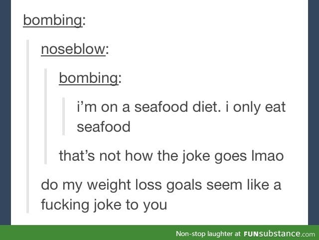 I like seafood