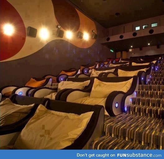 Awesome movie theatre