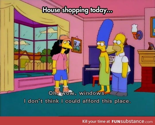 Trying to buy a house these days