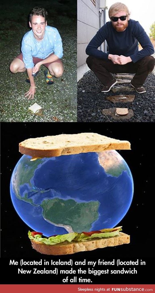 World wide sandwich