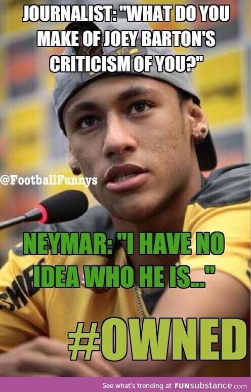 Have had an obsession with neymar in the past few weeks