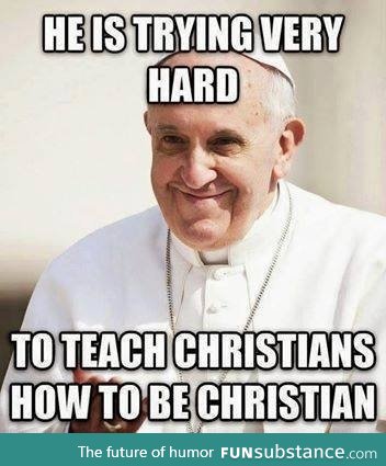 Good guy pope