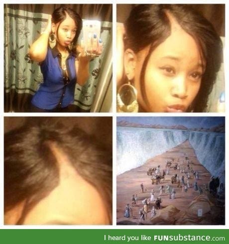 When Moses parted the weave....
