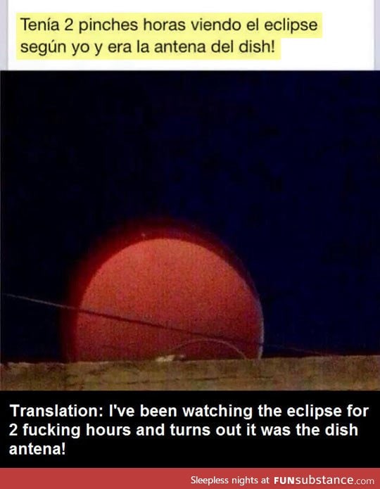 Looking at the blood moon