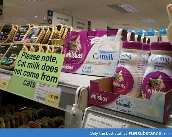 Cat milk