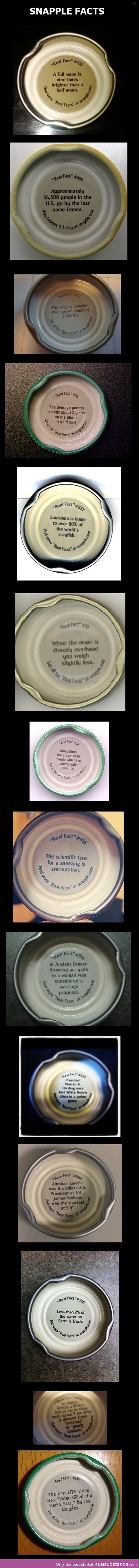 Snapple facts