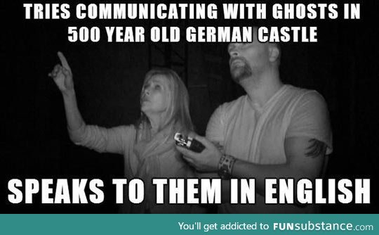 German ghosts…