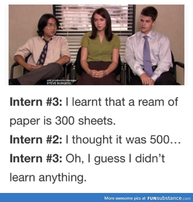 My experience as a summer intern so far