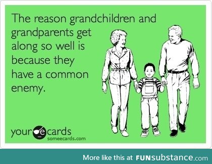 Grandchildren and grandparents