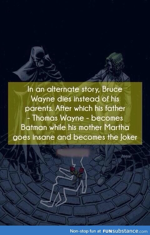 Alternate Batman story