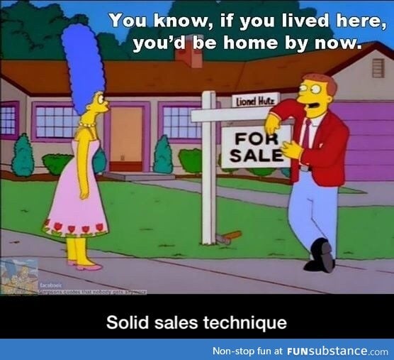 Solid sales technique