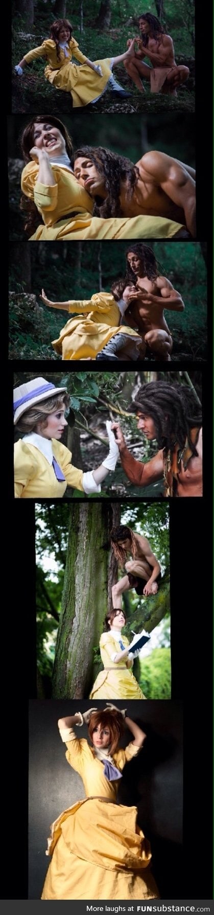 Tarzan & Jane cosplay