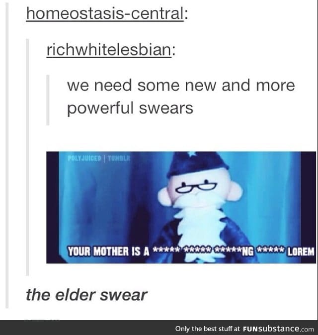 Elder swear