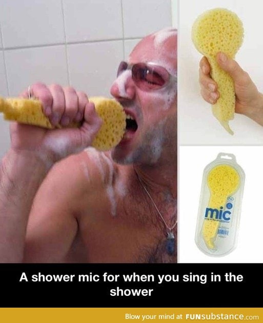 Shower mic
