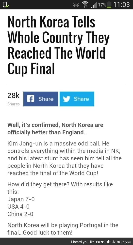 North Korea is best korea