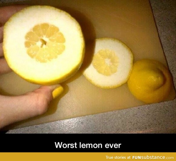 Worst lemon ever