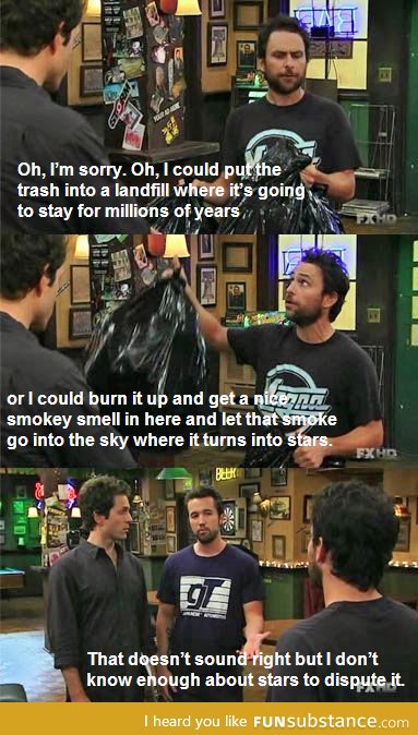 Nice smokey smell