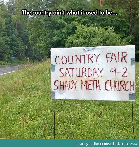 Country fairs have changed