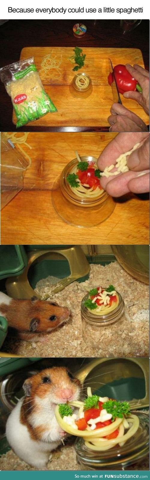 Pasta for mouse