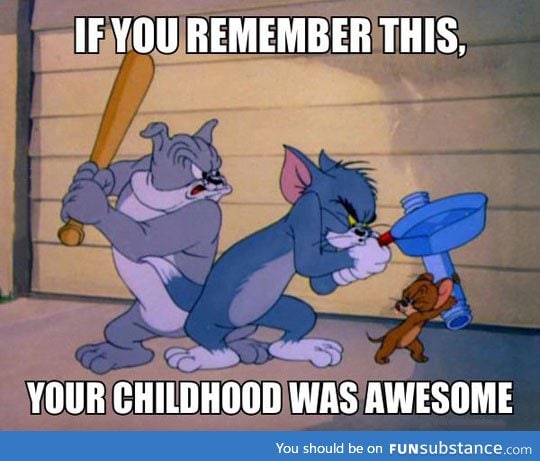 A very awesome childhood