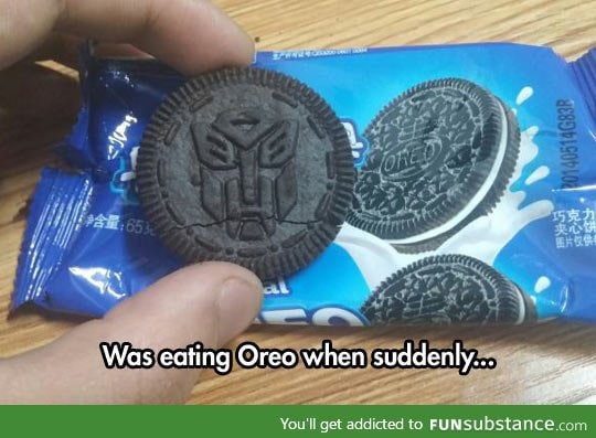 Transformers, oreos in disguise