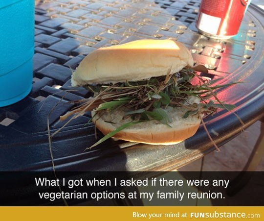 A vegetarian option