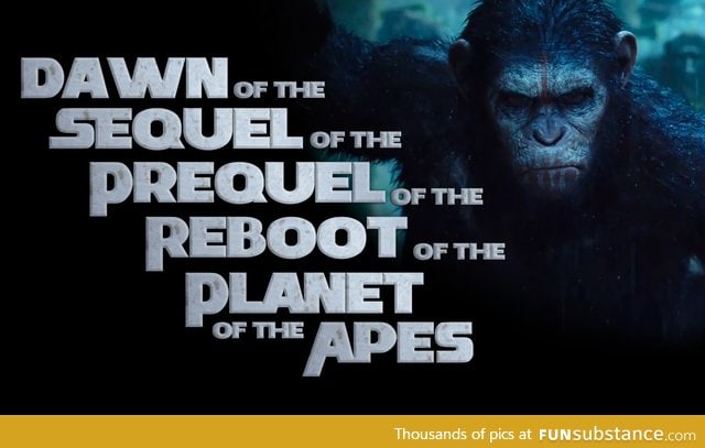 A tribute to the new Planet of the Apes movie