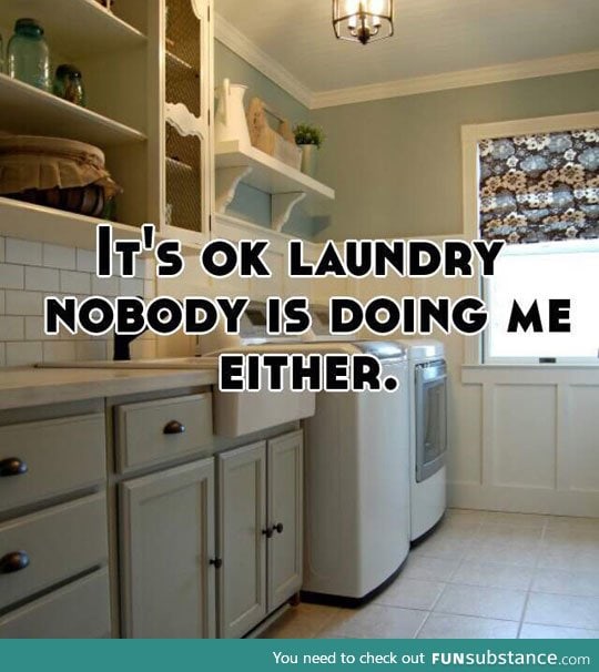 Don't feel bad laundry