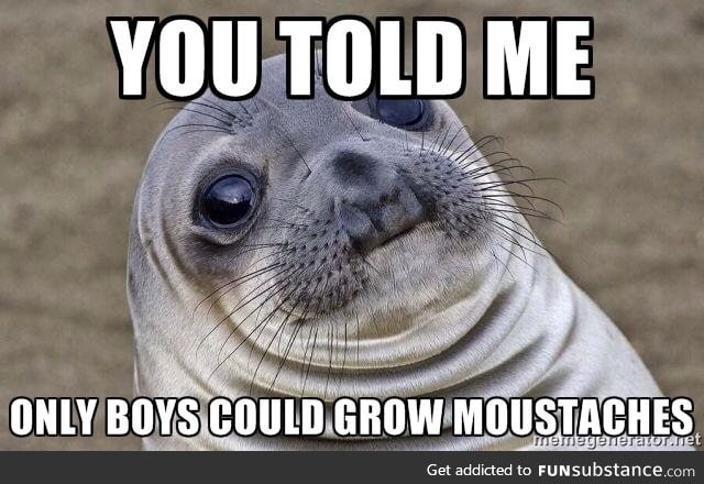 My 4 year old said this, while pointing to the lady directly behind us in line
