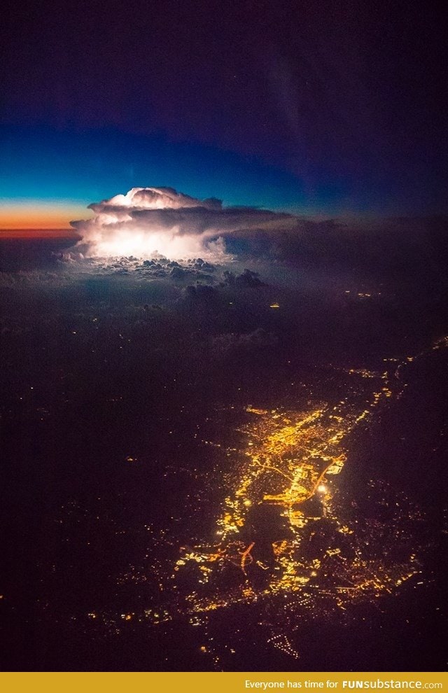 amazing view from the sky
