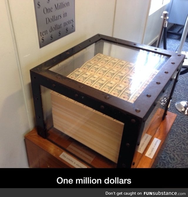 How one million ten dollars look like