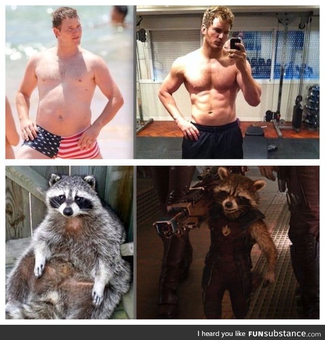Chris Pratt isn't the only one who worked out for Guardians of the Galaxy