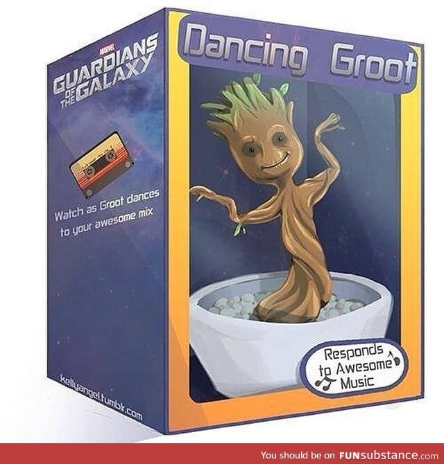 Dancing Groot, shutup and take my money