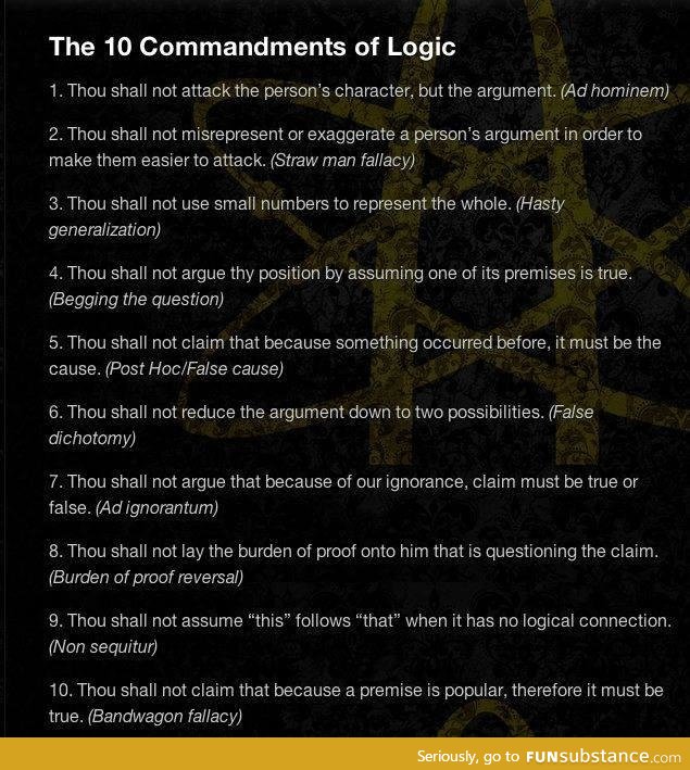 Commandment of Logic