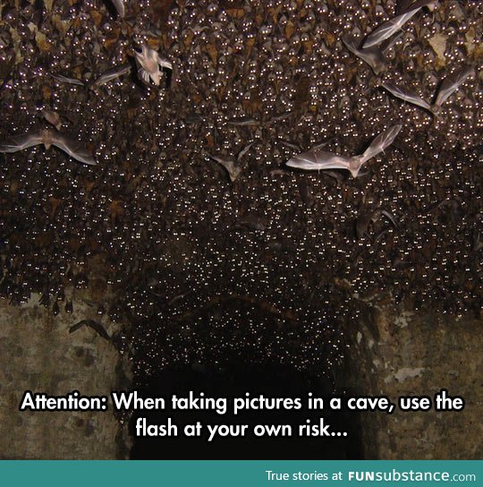 Think twice before using flash