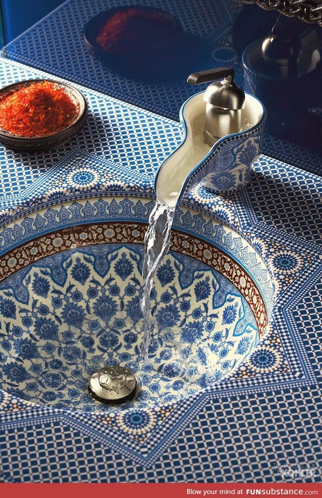 Moroccan sink