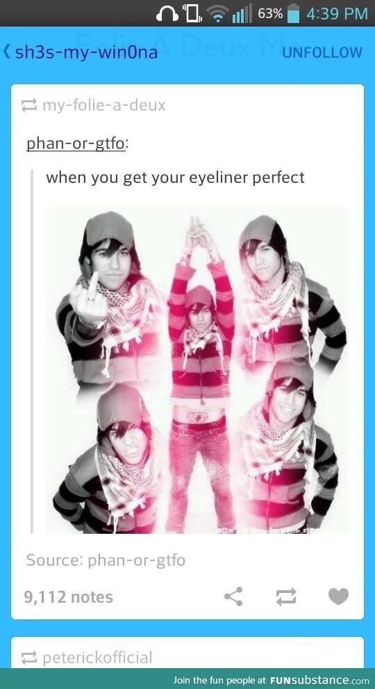 Perfect eyeliner