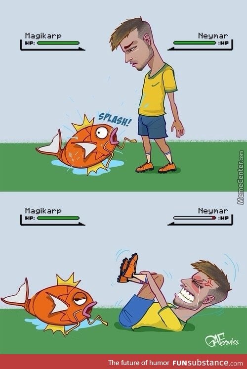 Pokemon vs soccer player