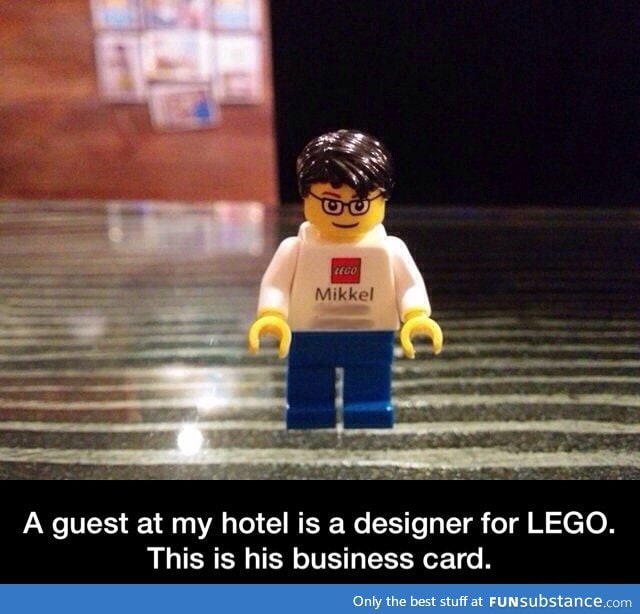 Lego Business card