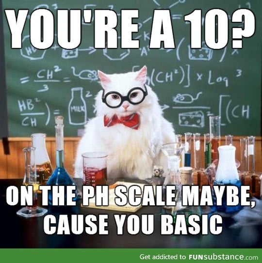 Science cat is right and you know it