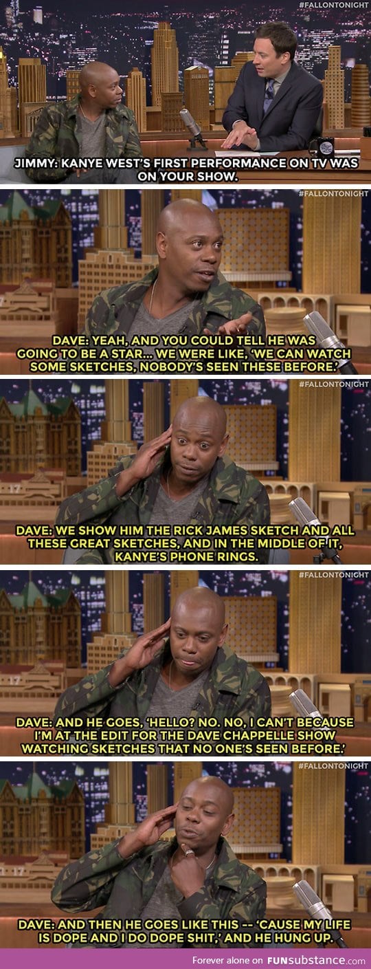 Dave chappelle’s kanye west story