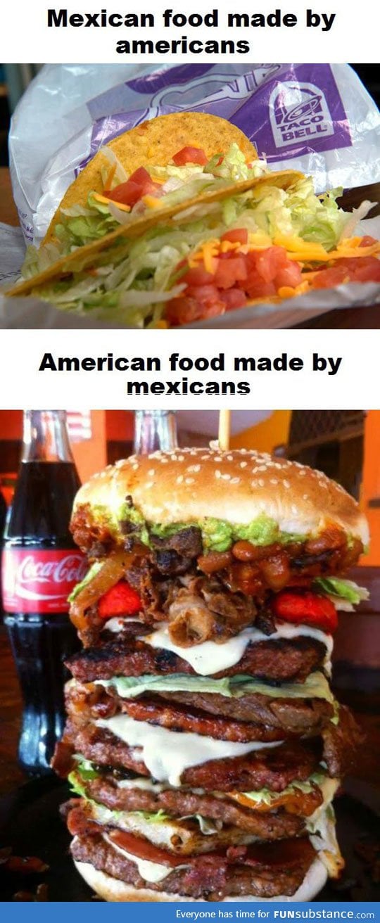 The size of that burger, heavy breathing
