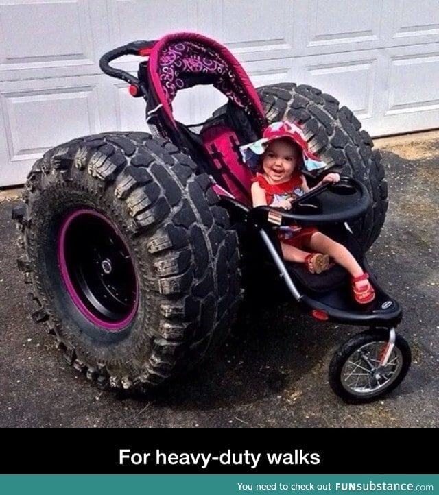 Heavy duty stroller