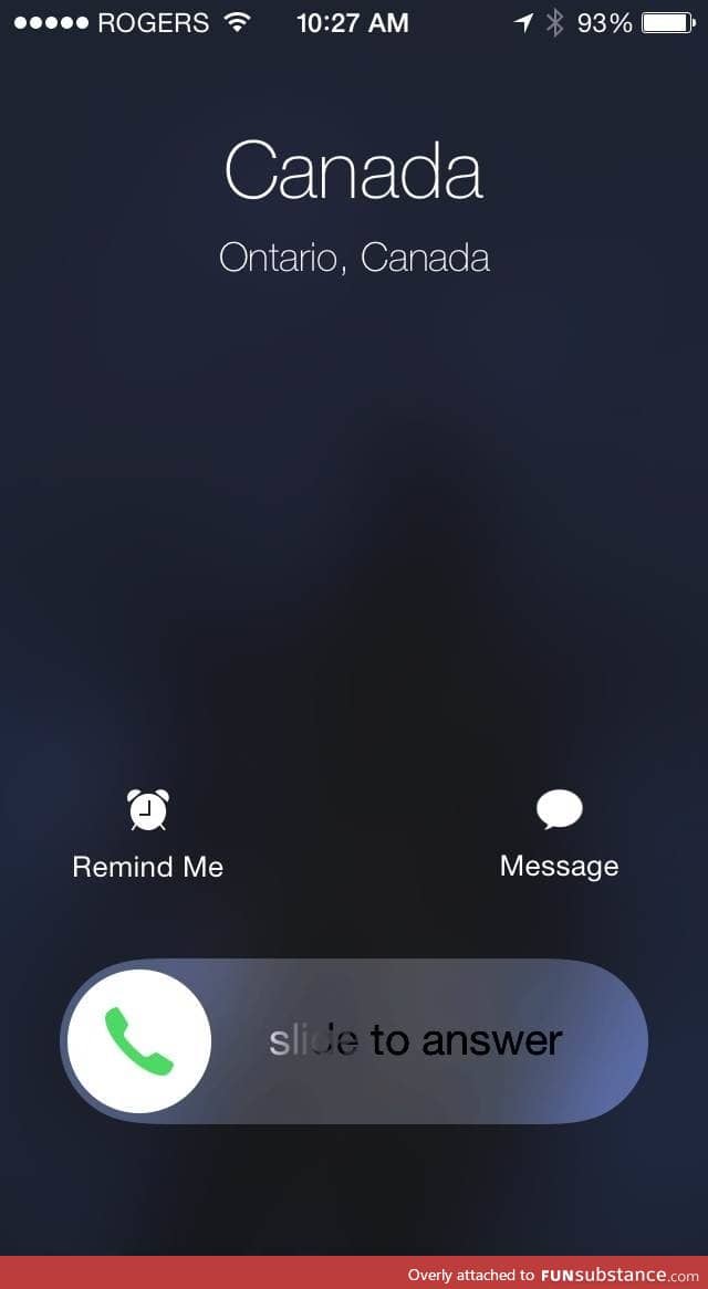 Got a pretty big phone call this morning