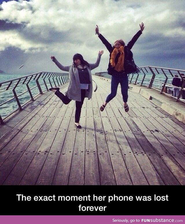 Lost her phone