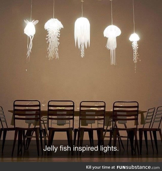 Very beautiful undersea lights